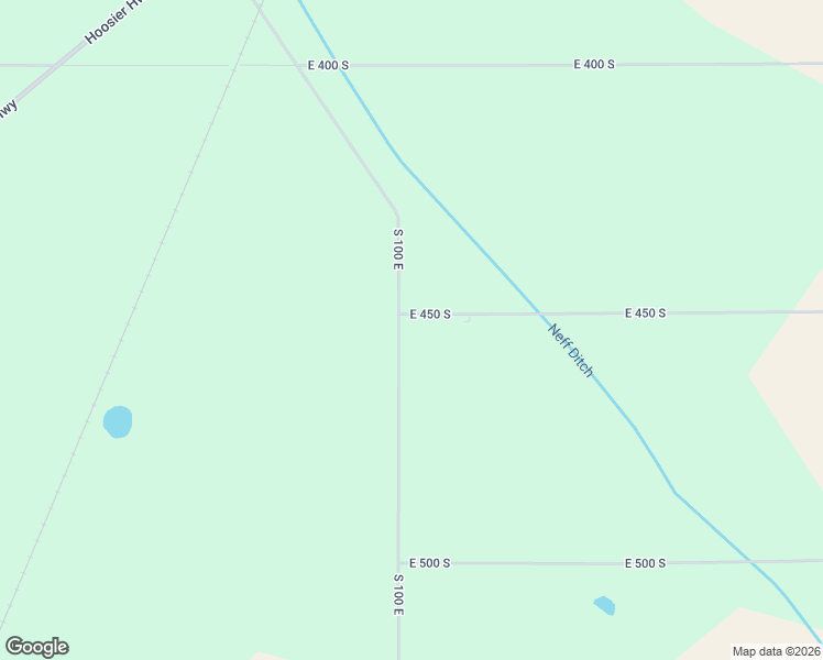 map of restaurants, bars, coffee shops, grocery stores, and more near 4529 South 100 East in Bluffton