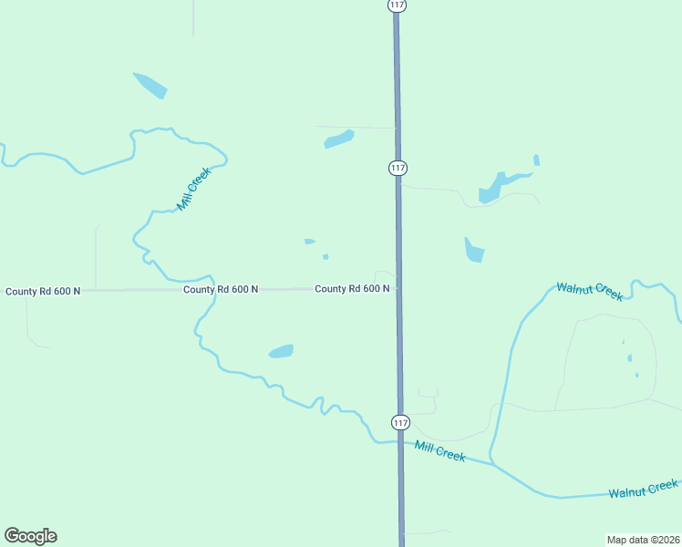 map of restaurants, bars, coffee shops, grocery stores, and more near 1354 County Road 600 North in Eureka