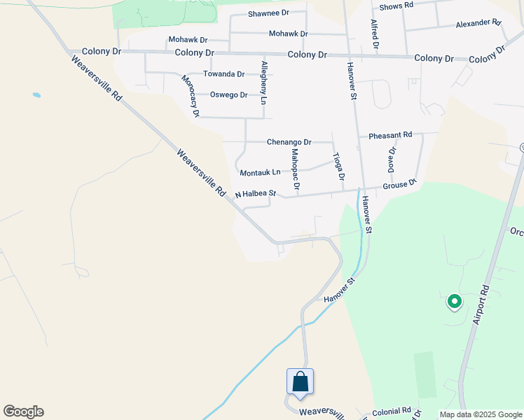 map of restaurants, bars, coffee shops, grocery stores, and more near 5425 South Halbea Street in Bethlehem