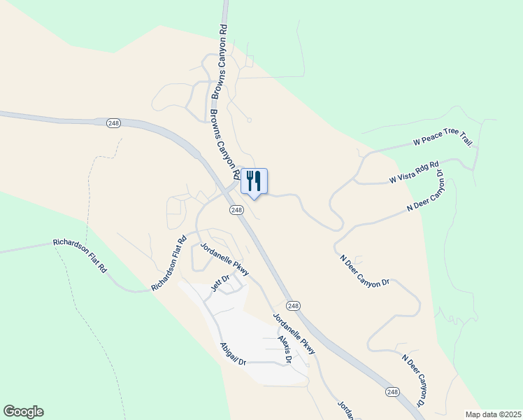 map of restaurants, bars, coffee shops, grocery stores, and more near 909 West Peace Tree Trail. in Kamas