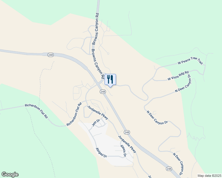 map of restaurants, bars, coffee shops, grocery stores, and more near 909 West Peace Tree Trail. in Kamas