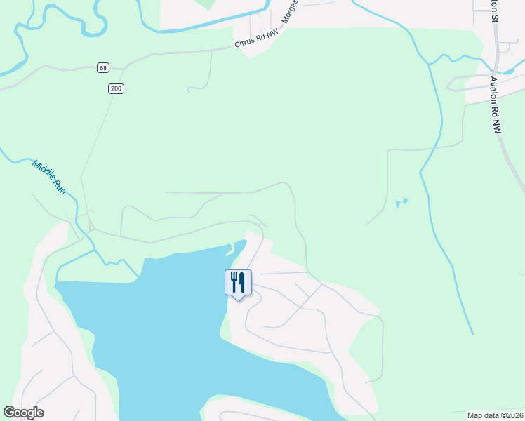 map of restaurants, bars, coffee shops, grocery stores, and more near 67 East Mohawk Drive in Malvern