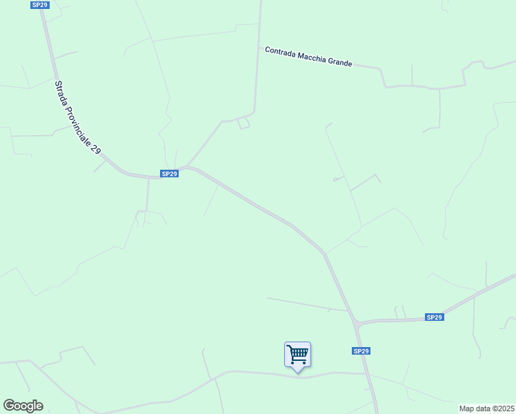map of restaurants, bars, coffee shops, grocery stores, and more near Strada Provinciale 29 in Provincia di Brindisi