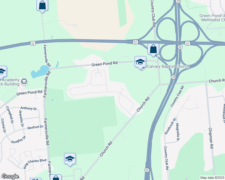 map of restaurants, bars, coffee shops, grocery stores, and more near 3784 Victors Way in Easton