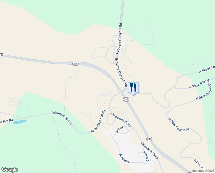 map of restaurants, bars, coffee shops, grocery stores, and more near 1160 West Lori Lane in Heber City