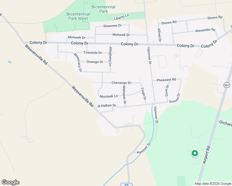 map of restaurants, bars, coffee shops, grocery stores, and more near 5570 Montauk Lane in Bethlehem