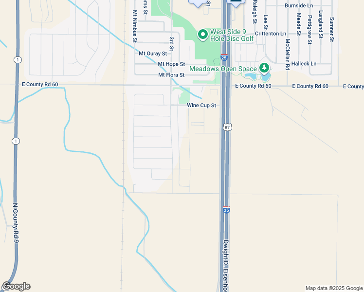 map of restaurants, bars, coffee shops, grocery stores, and more near 6576 Coralbell Street in Wellington