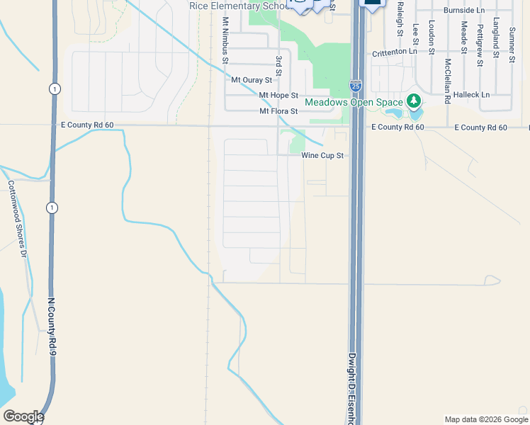 map of restaurants, bars, coffee shops, grocery stores, and more near 3770 Torch Lily Street in Wellington