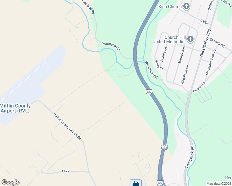 map of restaurants, bars, coffee shops, grocery stores, and more near 205 Farmette Estates Drive in Reedsville