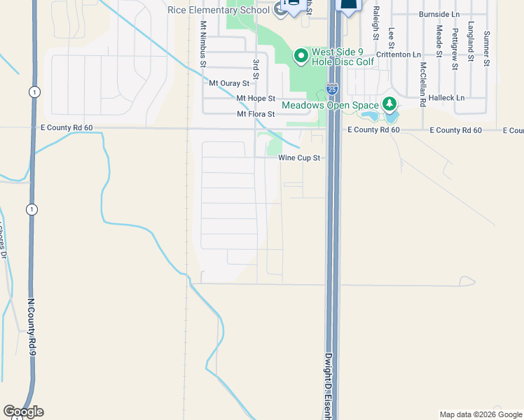 map of restaurants, bars, coffee shops, grocery stores, and more near 6576 Coralbell Street in Wellington