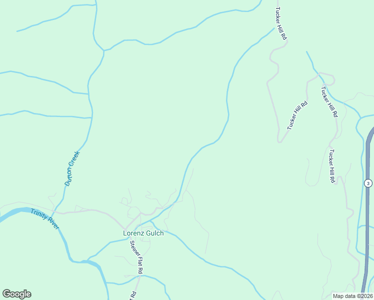 map of restaurants, bars, coffee shops, grocery stores, and more near Lorenz Ranch Road in Douglas City