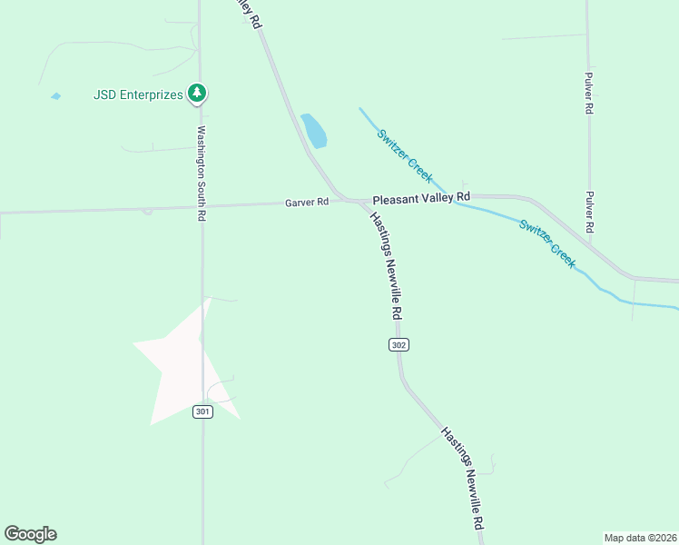 map of restaurants, bars, coffee shops, grocery stores, and more near 2922 Hastings Newville Road in Mansfield