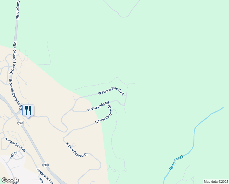 map of restaurants, bars, coffee shops, grocery stores, and more near 203 West Peace Tree Trail. in Heber City
