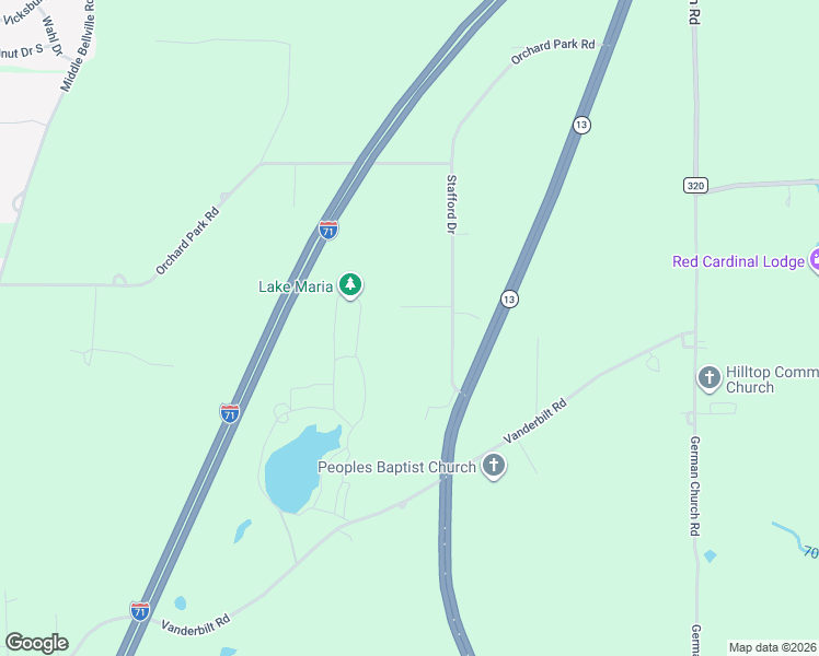 map of restaurants, bars, coffee shops, grocery stores, and more near 200 Oakleaf Drive West in Mansfield