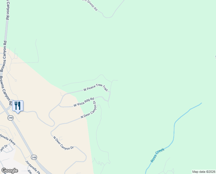 map of restaurants, bars, coffee shops, grocery stores, and more near 14155 North Panorama Parkway in Heber City
