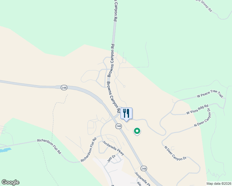 map of restaurants, bars, coffee shops, grocery stores, and more near 14193 North Council Fire Trail in Heber City