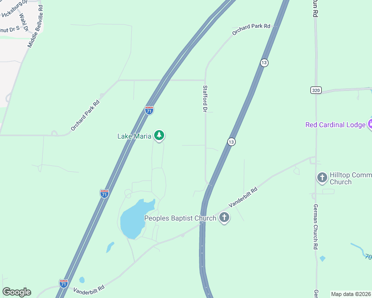 map of restaurants, bars, coffee shops, grocery stores, and more near 200 Oakleaf Drive West in Mansfield