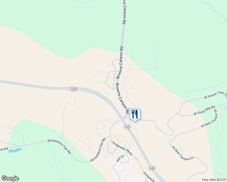 map of restaurants, bars, coffee shops, grocery stores, and more near 1119 West Wintercress Trail in Heber City