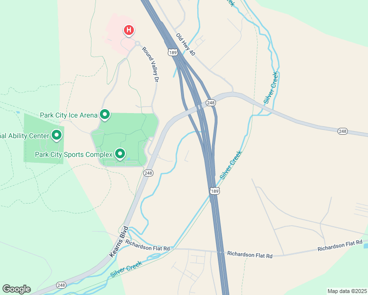 map of restaurants, bars, coffee shops, grocery stores, and more near 4001 Kearns Boulevard in Park City