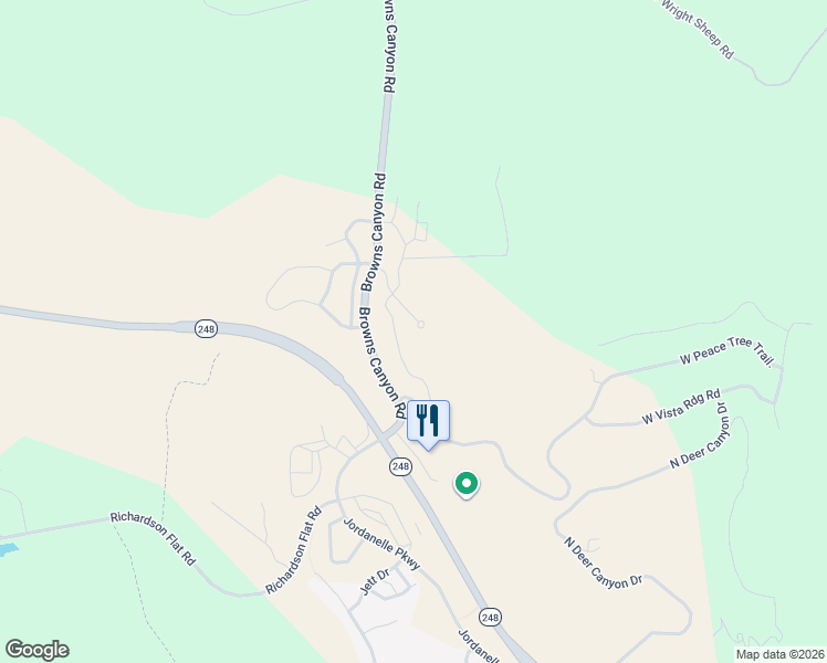 map of restaurants, bars, coffee shops, grocery stores, and more near 14170 North Council Fire Trail in Heber City