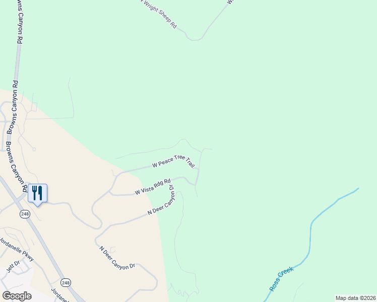 map of restaurants, bars, coffee shops, grocery stores, and more near 14155 North Panorama Parkway in Heber City