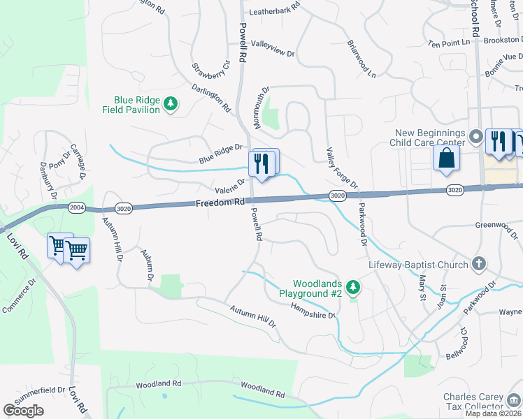map of restaurants, bars, coffee shops, grocery stores, and more near 90 Berkley Manor Drive in Cranberry Township