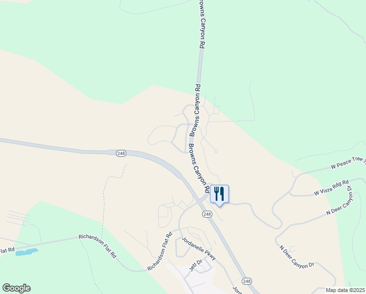 map of restaurants, bars, coffee shops, grocery stores, and more near 14275 North Buck Horn Trail in Kamas