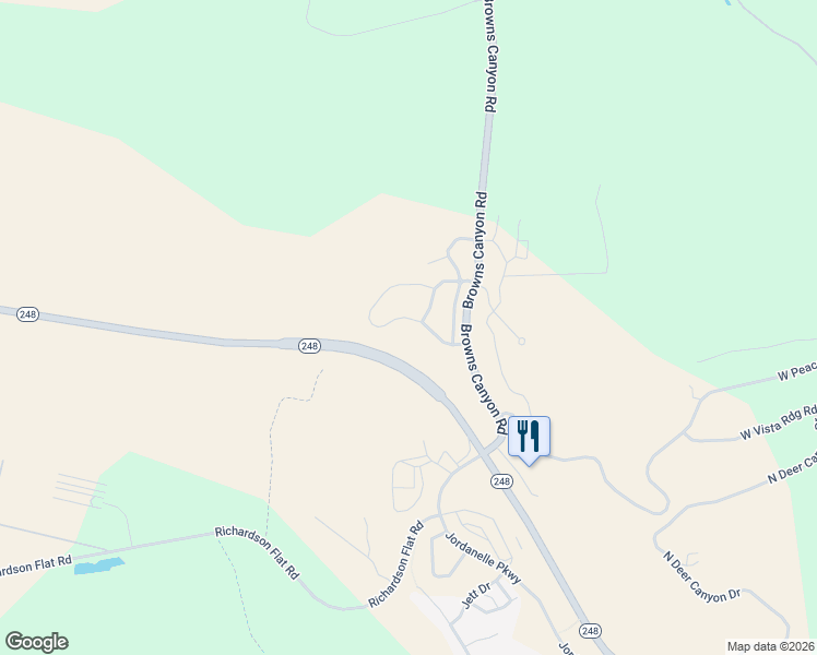 map of restaurants, bars, coffee shops, grocery stores, and more near 1225 West Wintercress Trail in Kamas