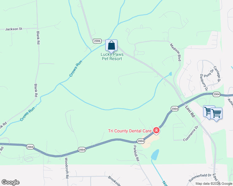 map of restaurants, bars, coffee shops, grocery stores, and more near 108 Davis Lane in Freedom