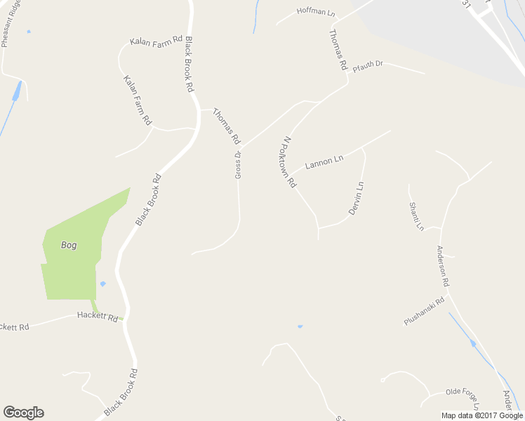 map of restaurants, bars, coffee shops, grocery stores, and more near 205 Gross Drive in Glen Gardner