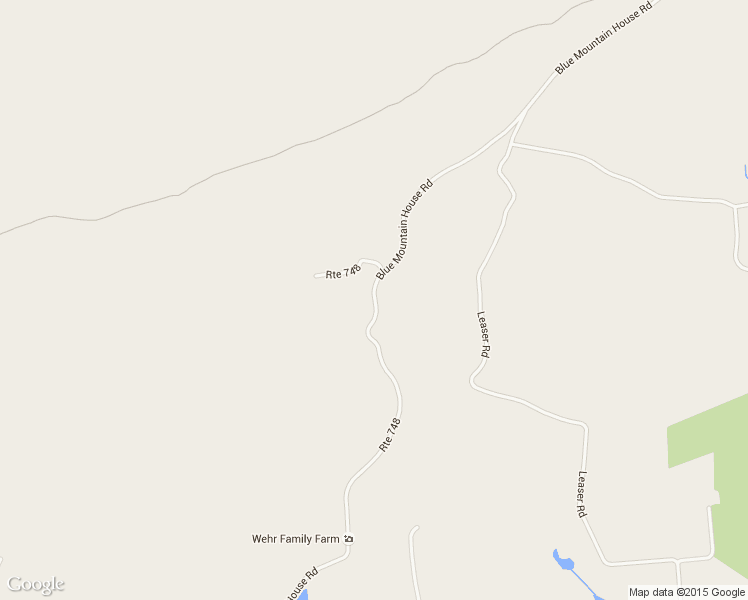 map of restaurants, bars, coffee shops, grocery stores, and more near 8046 Blue Mountain House Road in Kempton