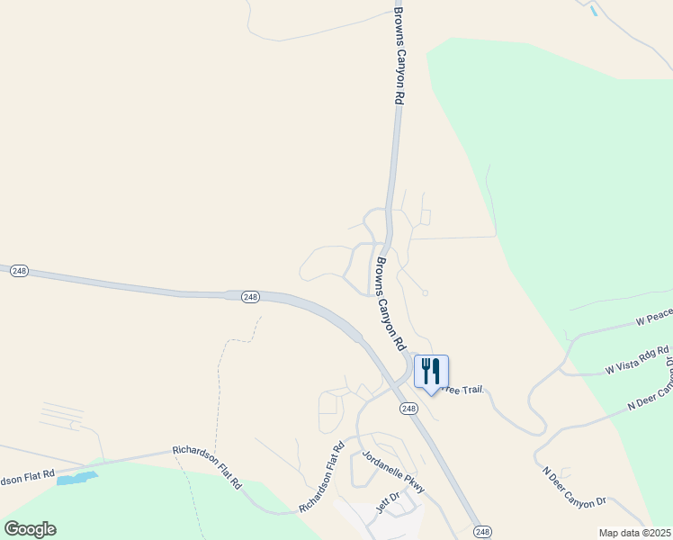 map of restaurants, bars, coffee shops, grocery stores, and more near 1220 West Wintercress Trail in Hideout