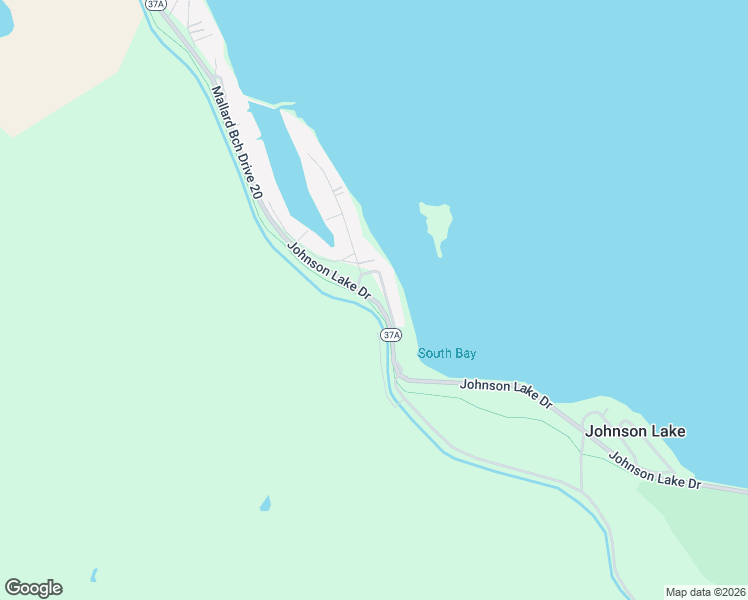 map of restaurants, bars, coffee shops, grocery stores, and more near Johnson Lake Drive in Gosper County