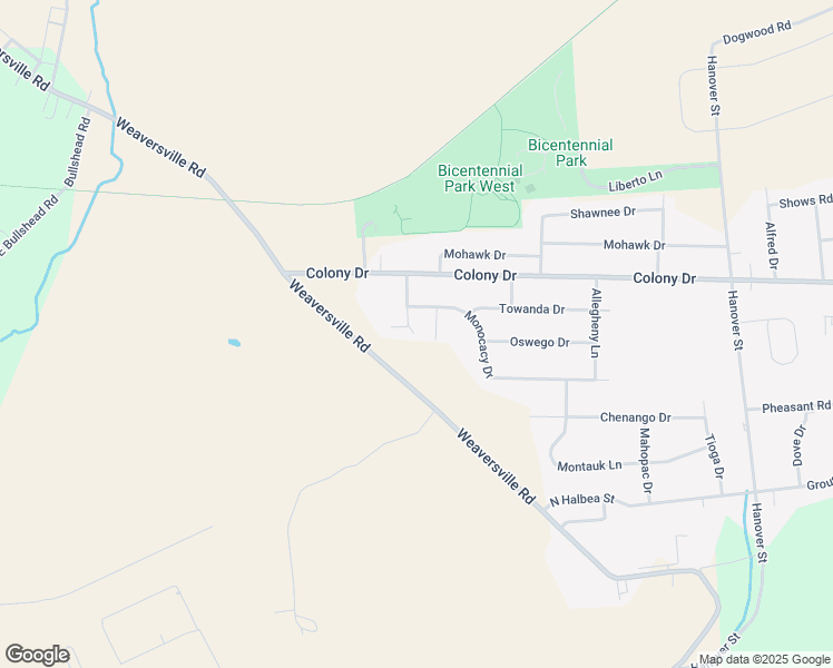 map of restaurants, bars, coffee shops, grocery stores, and more near 6530 Paupack Circle in Bethlehem