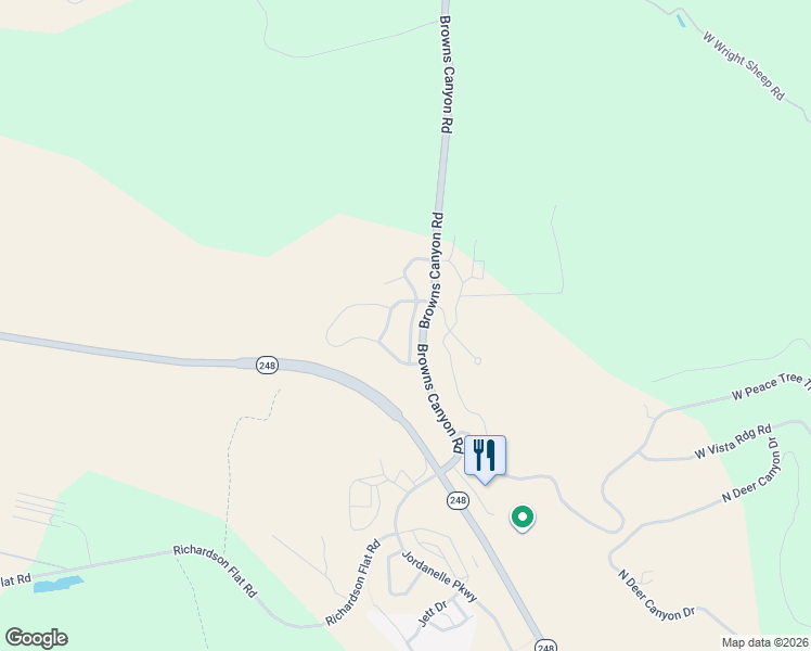 map of restaurants, bars, coffee shops, grocery stores, and more near 14311 North Buck Horn Trail in Heber City