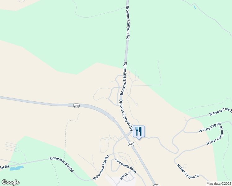 map of restaurants, bars, coffee shops, grocery stores, and more near 14311 North Buck Horn in Heber City