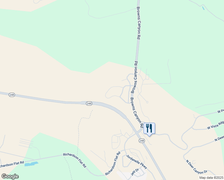 map of restaurants, bars, coffee shops, grocery stores, and more near 1261 West Black Rock Trail in Kamas