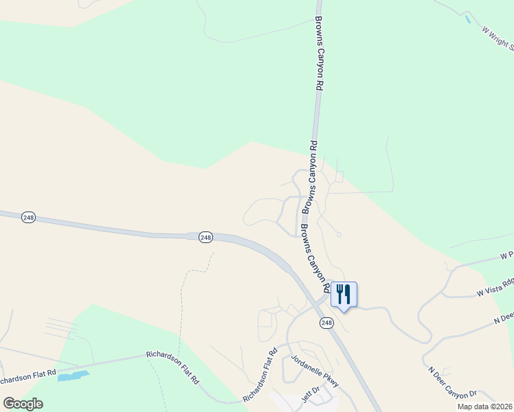 map of restaurants, bars, coffee shops, grocery stores, and more near 1261 West Black Rock Trail in Kamas