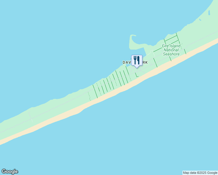 map of restaurants, bars, coffee shops, grocery stores, and more near 8 1st Street in Patchogue