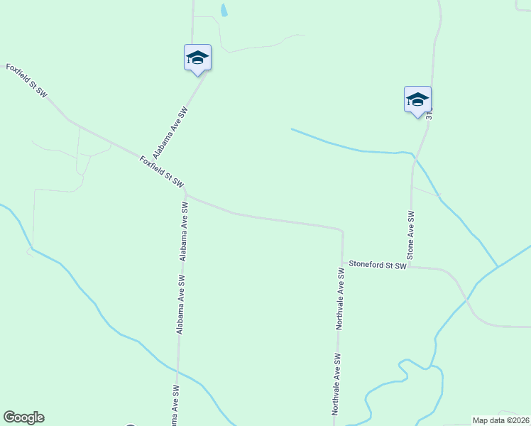 map of restaurants, bars, coffee shops, grocery stores, and more near 14407 Foxfield Street Southwest in Beach City