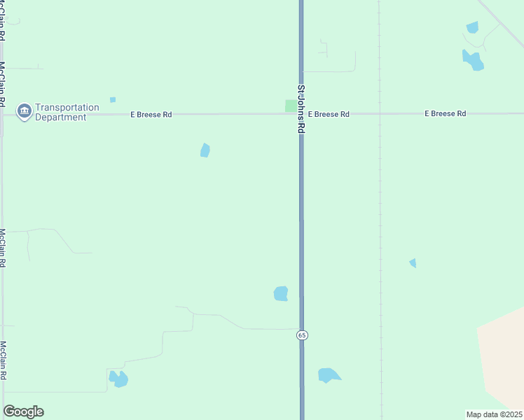 map of restaurants, bars, coffee shops, grocery stores, and more near 4020 Saint Johns Road in Cridersville