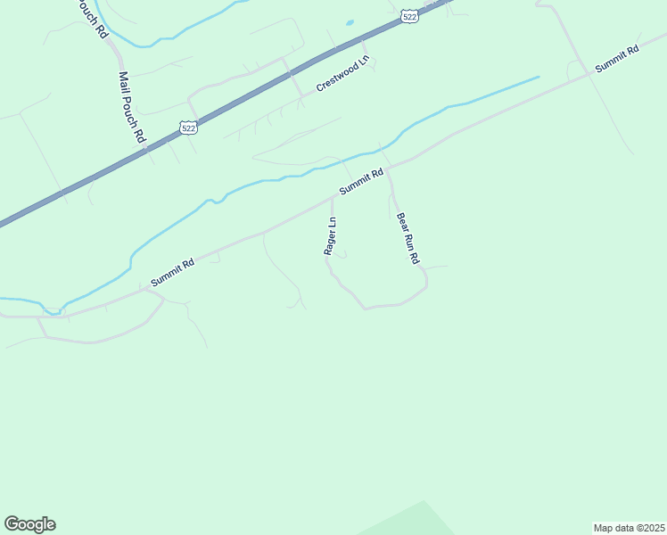 map of restaurants, bars, coffee shops, grocery stores, and more near 86 Rager Lane in McClure