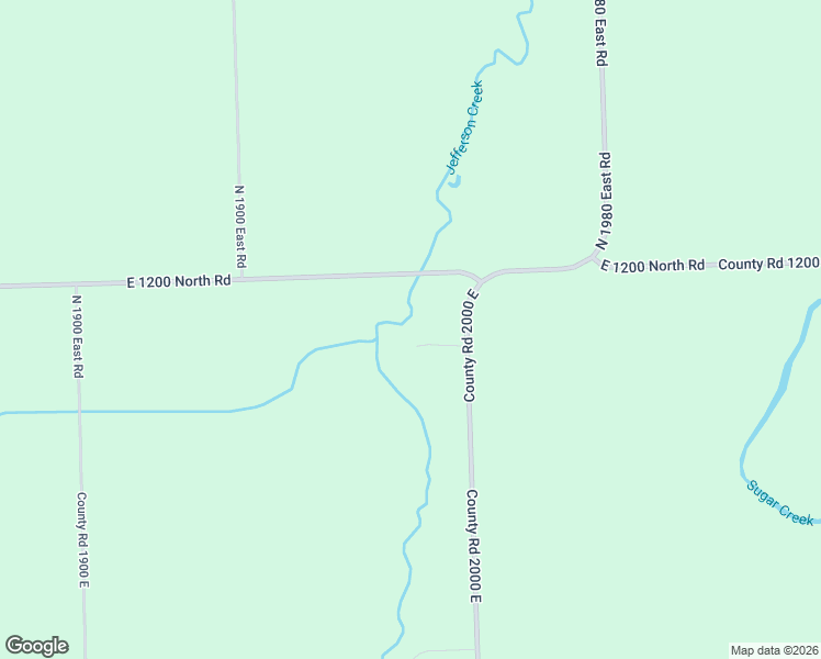 map of restaurants, bars, coffee shops, grocery stores, and more near 1195 County Road 2000 East in Milford