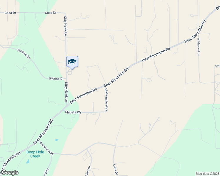 map of restaurants, bars, coffee shops, grocery stores, and more near 13550 Manzanillo Way in Redding