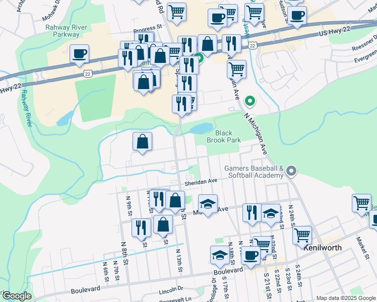 411 North 15th Street, Kenilworth NJ Walk Score