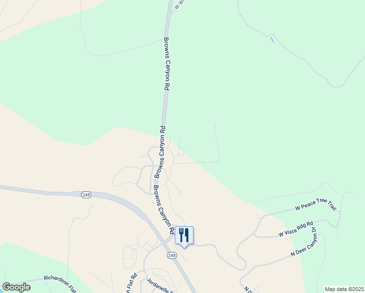 map of restaurants, bars, coffee shops, grocery stores, and more near 7622 West Highway 189 in Peoa