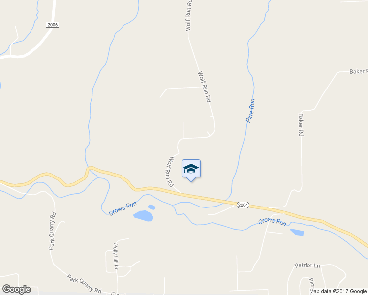 map of restaurants, bars, coffee shops, grocery stores, and more near 163 Wolf Run Road in Freedom