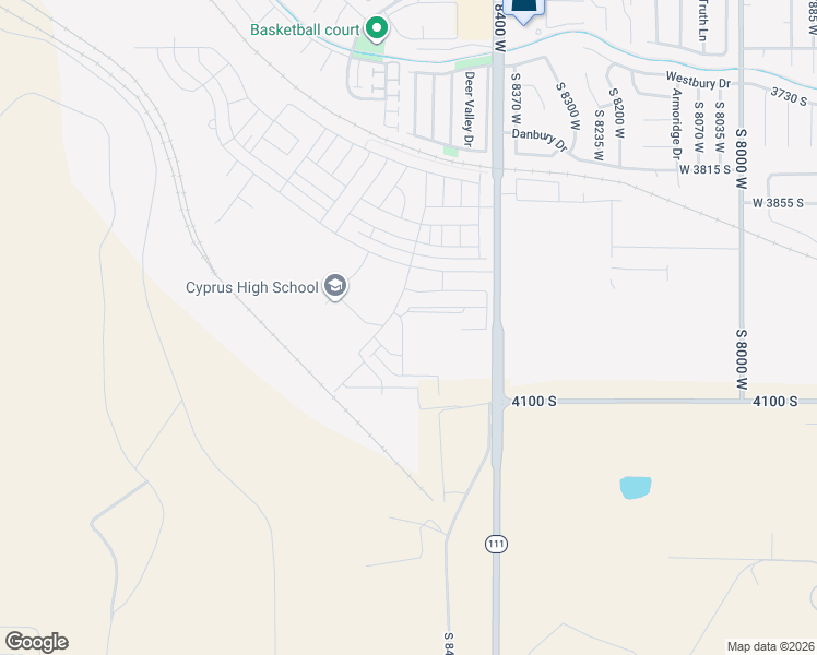 map of restaurants, bars, coffee shops, grocery stores, and more near 3902 South 8400 West in Magna