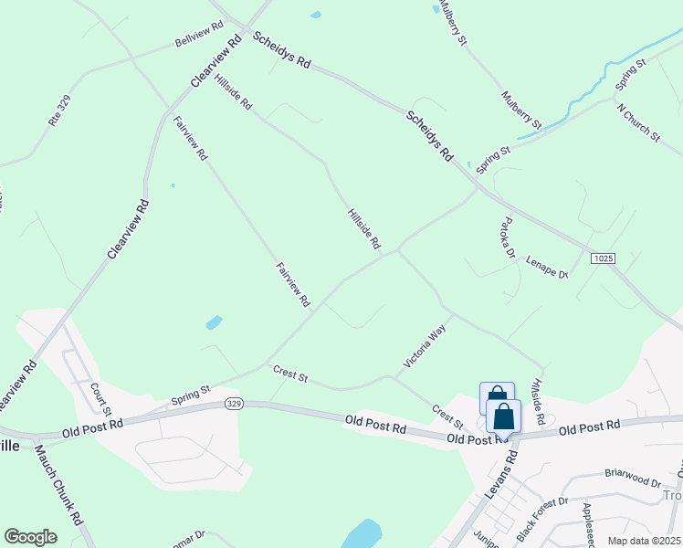 map of restaurants, bars, coffee shops, grocery stores, and more near in Coplay