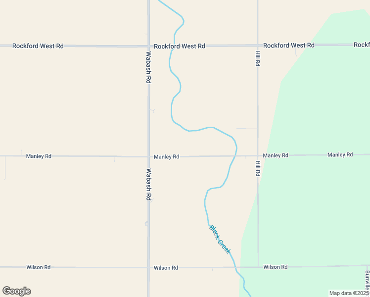 map of restaurants, bars, coffee shops, grocery stores, and more near 1547 Manley Road in Rockford